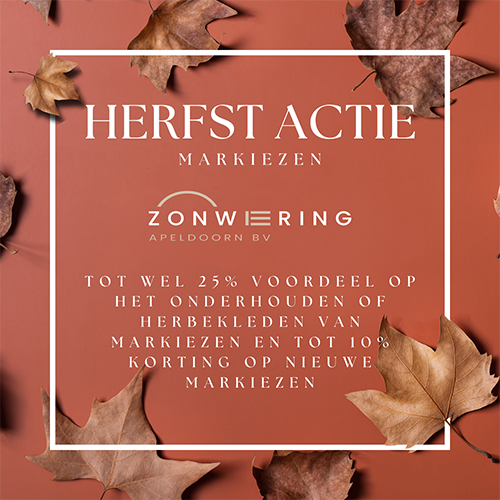 Herfst actie markiezen