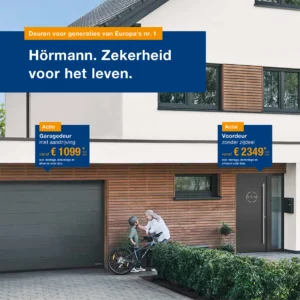 koop je garagedeur bij Zonwering Apeldoorn BV